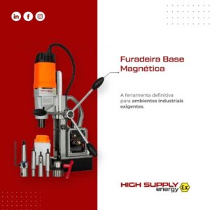 Furadeira Base Magnética – Elétrica FE-50