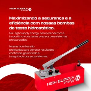 Bomba de Teste Hidrostático