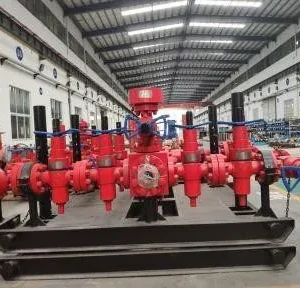 Hydraulic choke manifold YJG-35