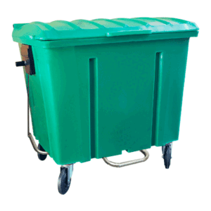 CONTAINER DE LIXO 1000 LITROS COM PEDAL