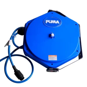 Carretel Para Mangueira Retrátil 12 mm x 8 mm x 15 mt AA-2104D - PUMA