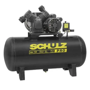 Compressor 10 110 Litros 2 Cavalos Monofásico 127V 140LB CSV10PRO 110 - SCHULZ