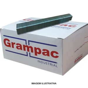 Grampo para Grampeador Pneumático 12.9 x 13 mm 80 13 Caixa com 7000 Peças - GRAMPAC
