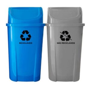 LIXEIRA BASCULANTE 60 LITROS