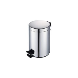 LIXEIRA INOX COM PEDAL 12 LITROS