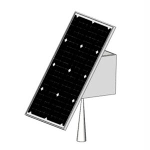 Transmissor de Nível Tipo Radar Antena Cone alimentação Placa Solar