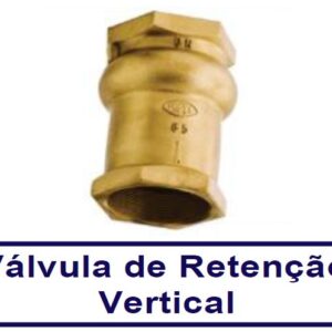 VÁLVULA DE RETENÇAO VERTICAL