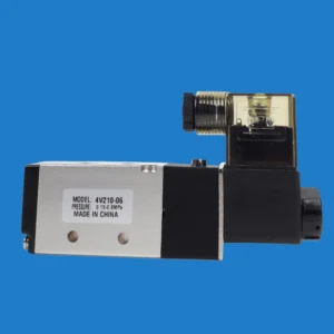 VALVULA SOLENOIDE 5.2 VIAS SERIE 300, SIMPLES-AÇÃO, NORMAL FECHADA, ROSCA 1.4 COM BOBINA DC24VL