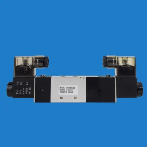 VALVULA SOLENOIDE 5.3 VIAS SERIE 200, DUPLA-AÇÃO, CA NEGATIVO, ROSCA 1.8 COM BOBINA DC24VL