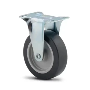ROD.FIXO 310 C/PLACA E RODA EM PVC